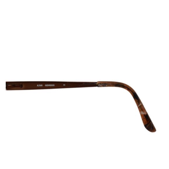 Altair Genesis G5048 (200) Brown 51-18-135mm Eyeglasses FRAMES ONLY - FAIR - Picture 10 of 12